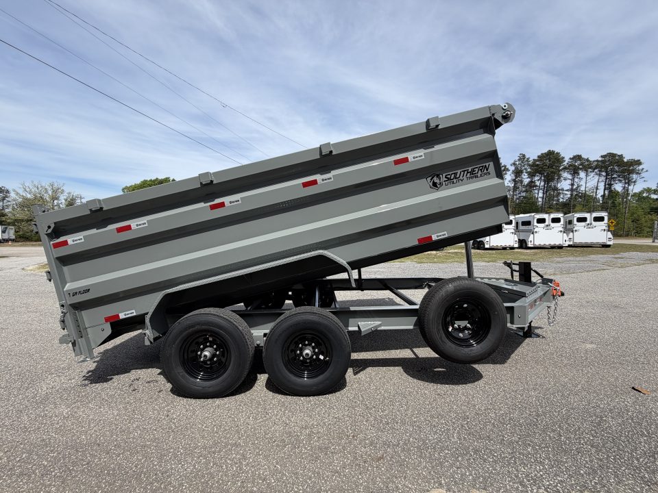New 2026 Southern Utility 7X14X4 Dump Trailer