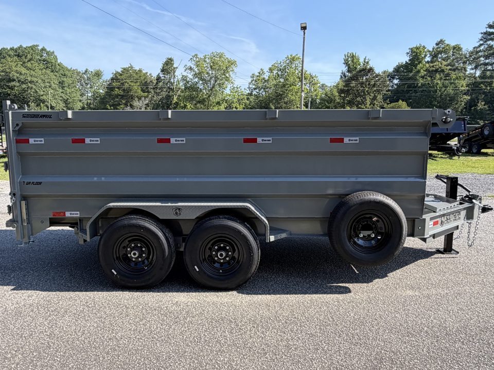 New 2026 Southern Utility 7X16X4 Dump Trailer