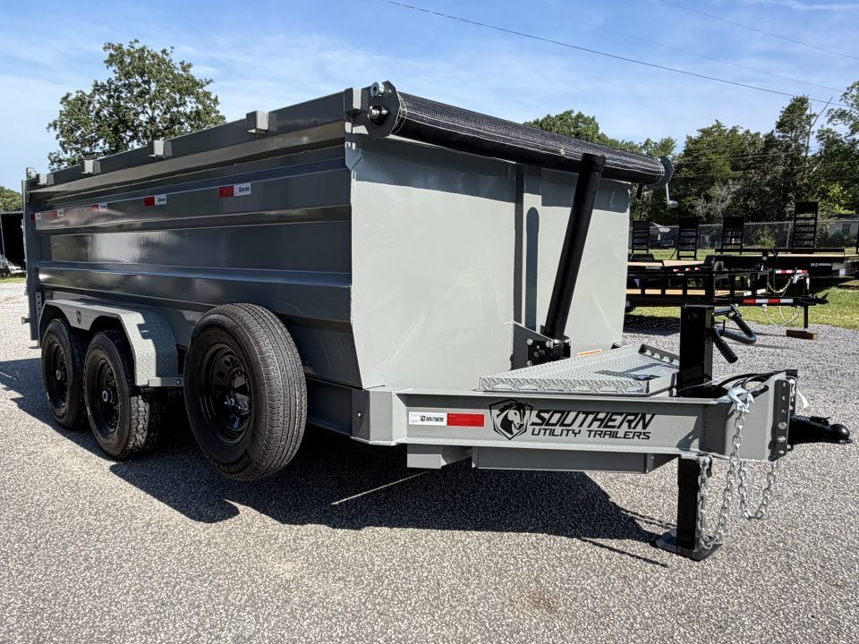 New 2026 Southern Utility 7X16X4 Dump Trailer