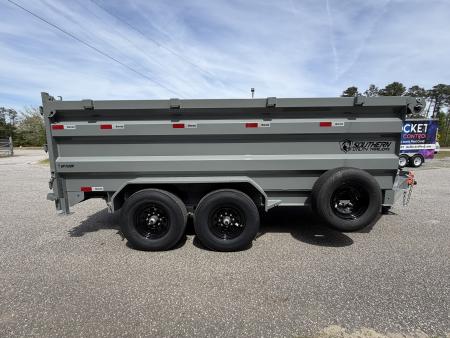 New 2026 Southern Utility 7X14X4 Dump Trailer