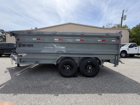 New 2026 Southern Utility 7X14X4 Dump Trailer