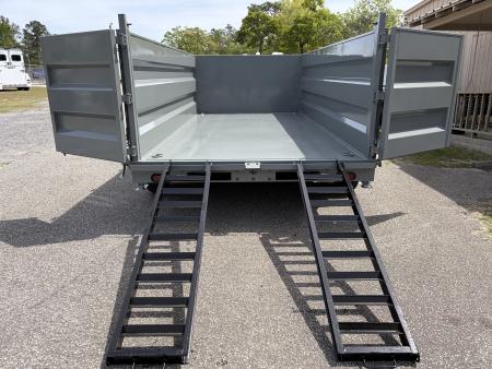 New 2026 Southern Utility 7X14X4 Dump Trailer