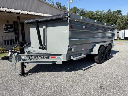 New 2026 Southern Utility 7X16X4 Dump Trailer