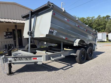 New 2026 Southern Utility 7X16X4 Dump Trailer