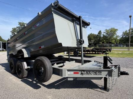 New 2026 Southern Utility 7X16X4 Dump Trailer