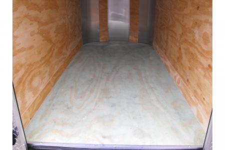 New Enclosed Trailer 4 X 8 Barn Door 4' Interior Red In Color 030 Skin