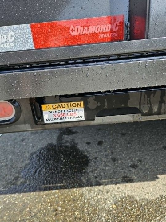 New SALE! DUMP TRAILER 2025 Diamond C LPT207 82X14 LOW PROFILE 15500 GVWR 32" SIDES METALLIC GRAY