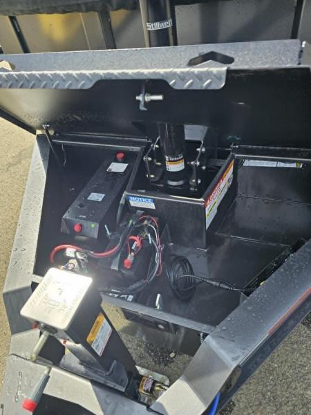 New SALE! DUMP TRAILER 2025 Diamond C LPT207 82X14 LOW PROFILE 15500 GVWR 32" SIDES METALLIC GRAY