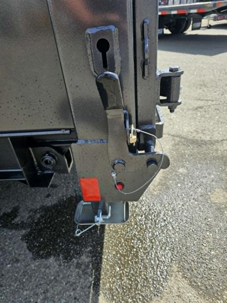 New SALE! DUMP TRAILER 2025 Diamond C LPT207 82X14 LOW PROFILE 15500 GVWR 32" SIDES METALLIC GRAY