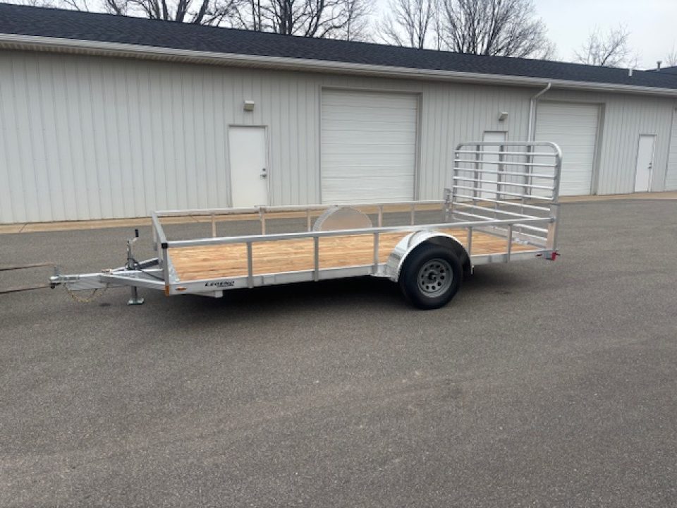 New 2026 Legend 7x14 Open Deluxe Utility Trailer