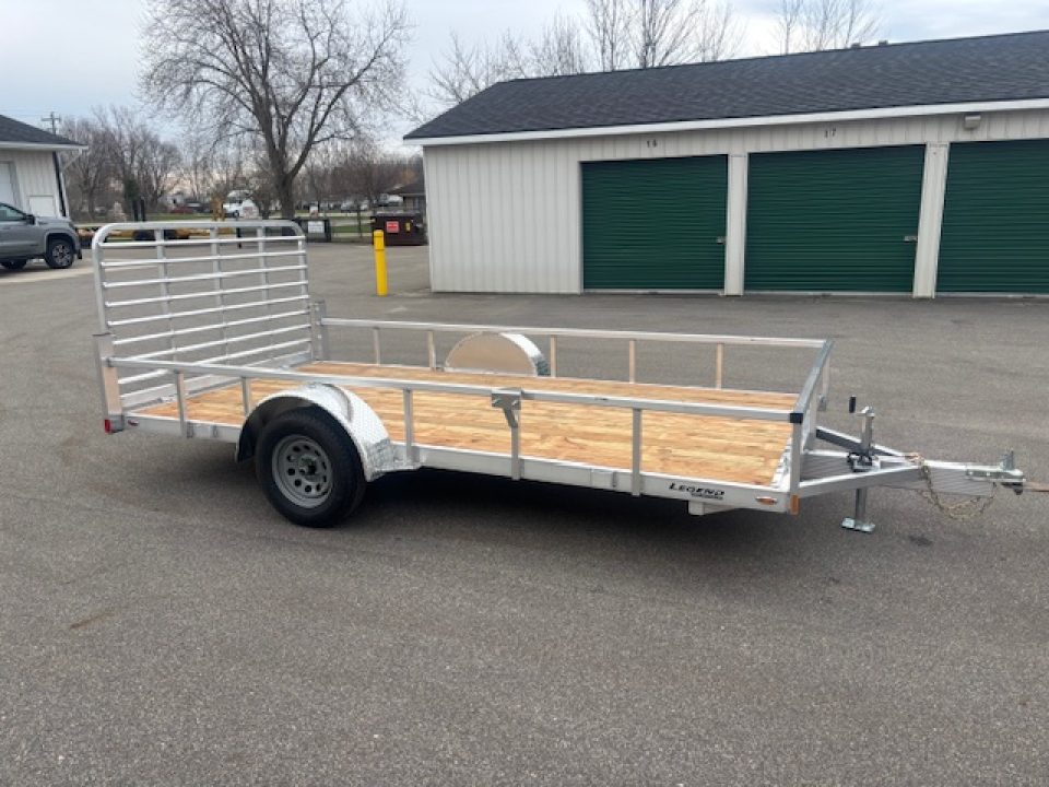 New 2026 Legend 7x14 Open Deluxe Utility Trailer