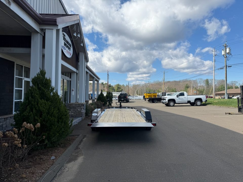 New Liberty 6'11" x 20' Split Deck I-Beam Tilt Trailer 17.5K