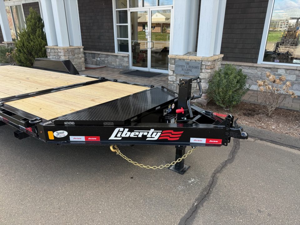 New Liberty 6'11" x 20' Split Deck I-Beam Tilt Trailer 17.5K