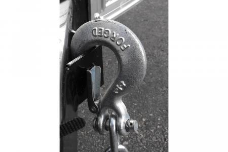 New Enclosed Trailer 4 X 8 Barn Door 4' Interior White In Color 080 Skin