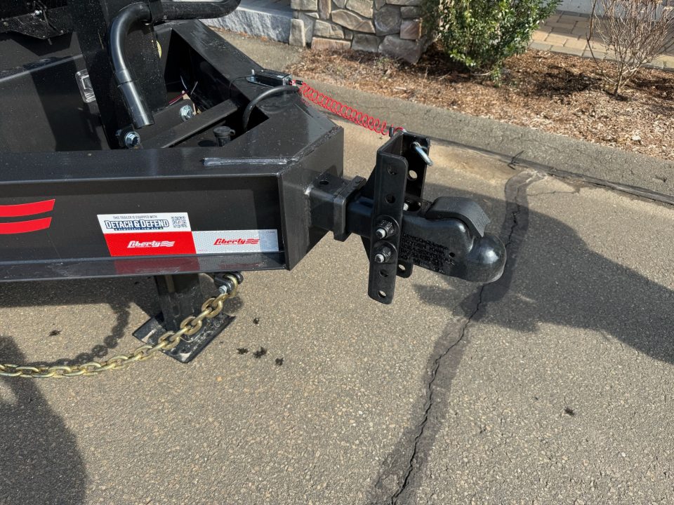 New Liberty 6'11" x 20' Split Deck I-Beam Tilt Trailer 17.5K