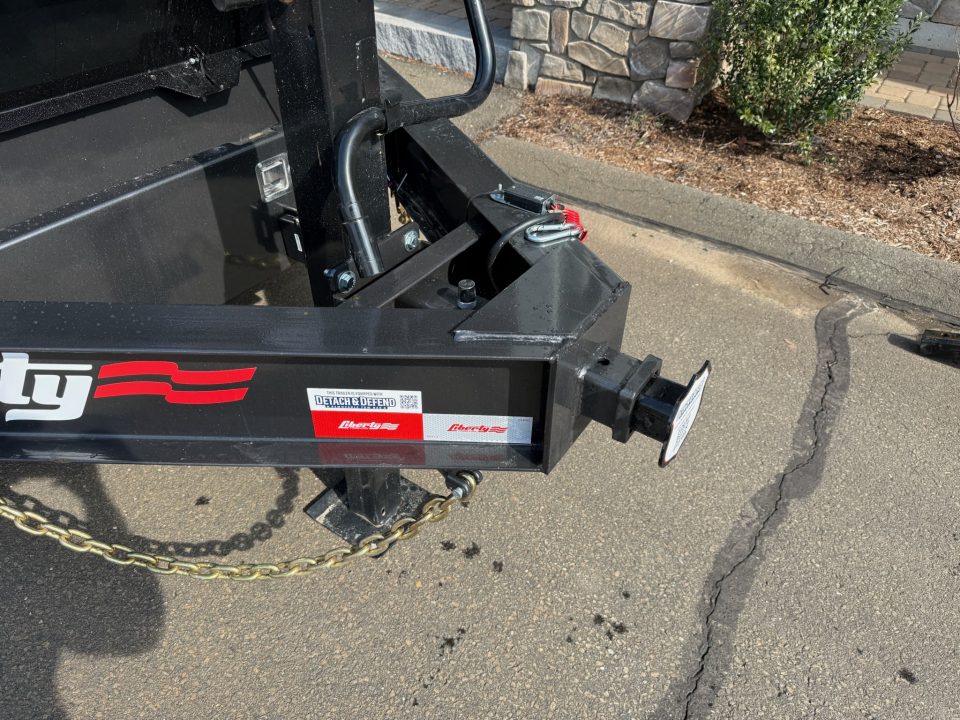 New Liberty 6'11" x 20' Split Deck I-Beam Tilt Trailer 17.5K