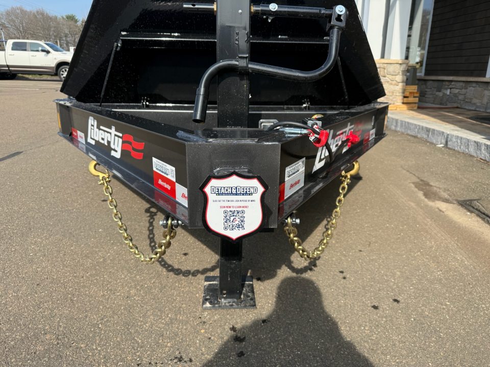 New Liberty 6'11" x 20' Split Deck I-Beam Tilt Trailer 17.5K