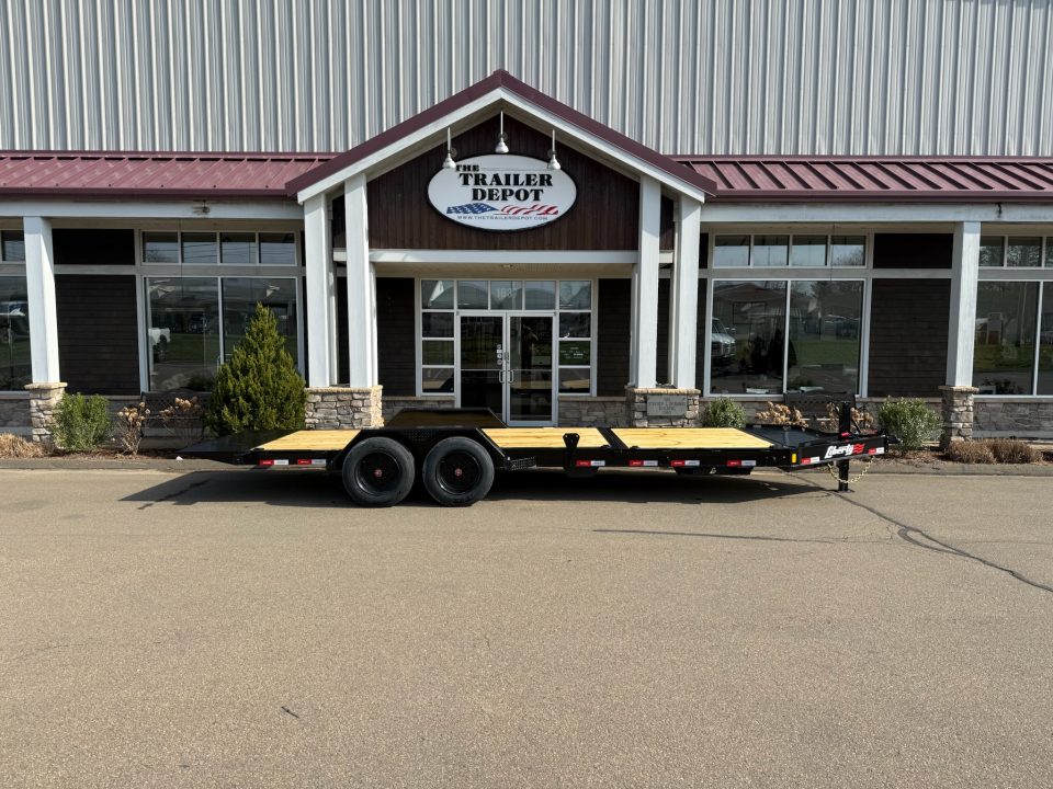 New Liberty 6'11" x 22' Split Deck I-Beam Tilt Trailer 17.5K