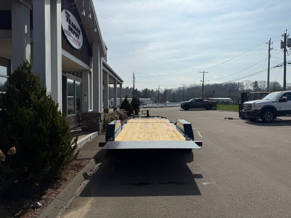 New Liberty 6'11" x 22' Split Deck I-Beam Tilt Trailer 17.5K