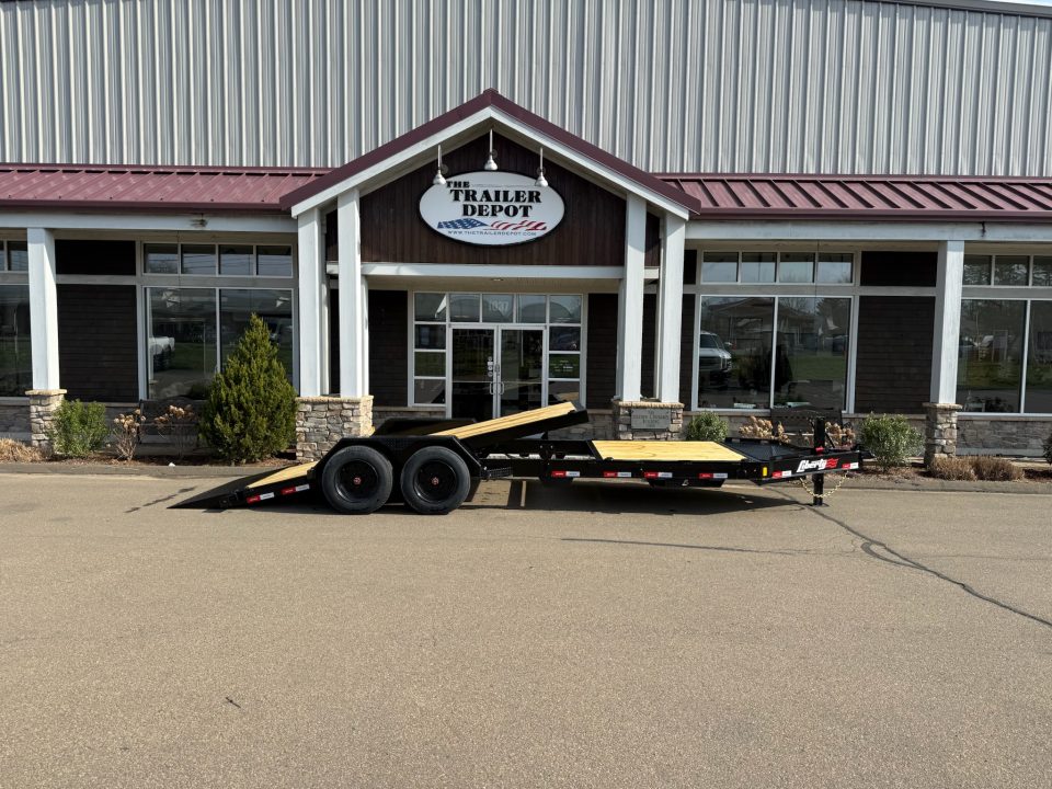New Liberty 6'11" x 22' Split Deck I-Beam Tilt Trailer 17.5K