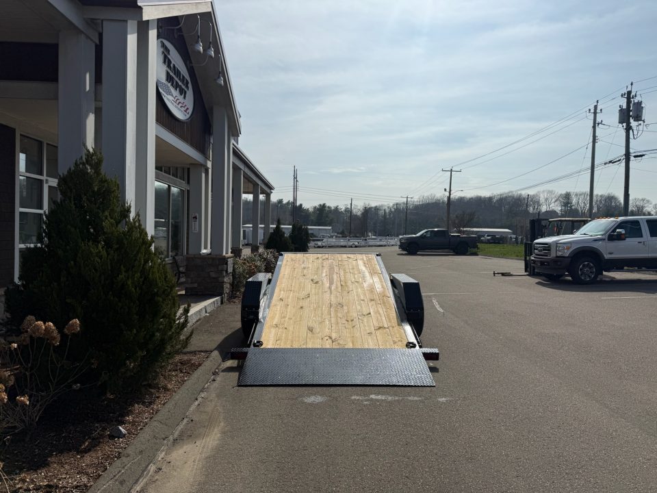 New Liberty 6'11" x 22' Split Deck I-Beam Tilt Trailer 17.5K