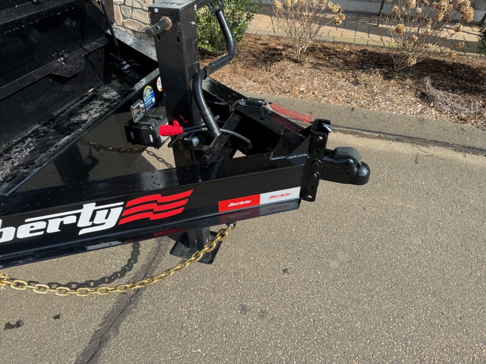 New Liberty 6'11" x 22' Split Deck I-Beam Tilt Trailer 17.5K