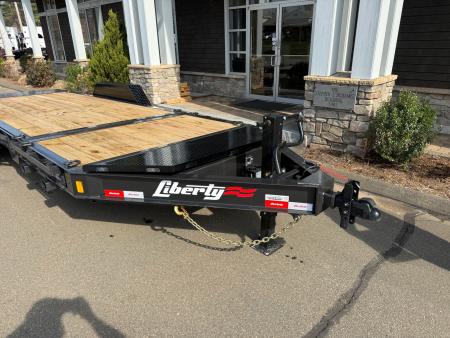 New Liberty 6'11" x 20' Split Deck I-Beam Tilt Trailer 17.5K