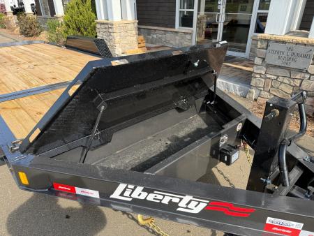 New Liberty 6'11" x 20' Split Deck I-Beam Tilt Trailer 17.5K