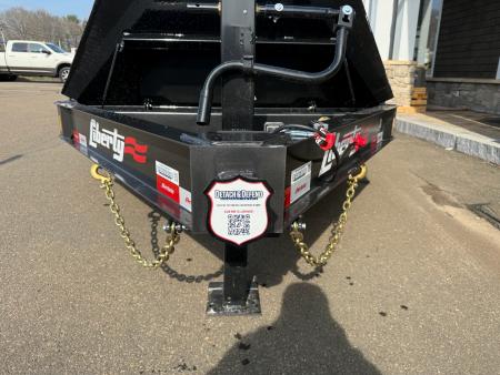 New Liberty 6'11" x 20' Split Deck I-Beam Tilt Trailer 17.5K