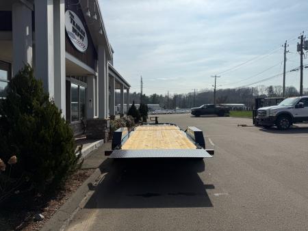 New Liberty 6'11" x 22' Split Deck I-Beam Tilt Trailer 17.5K