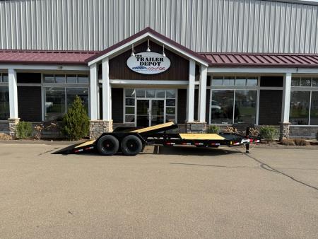 New Liberty 6'11" x 22' Split Deck I-Beam Tilt Trailer 17.5K