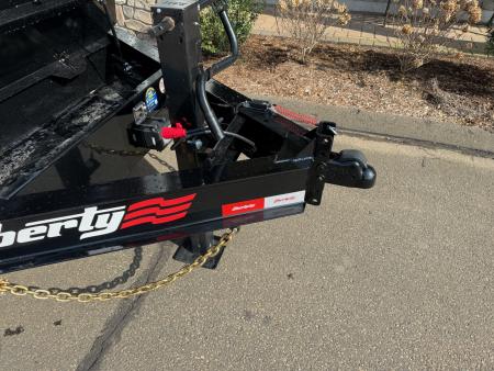New Liberty 6'11" x 22' Split Deck I-Beam Tilt Trailer 17.5K