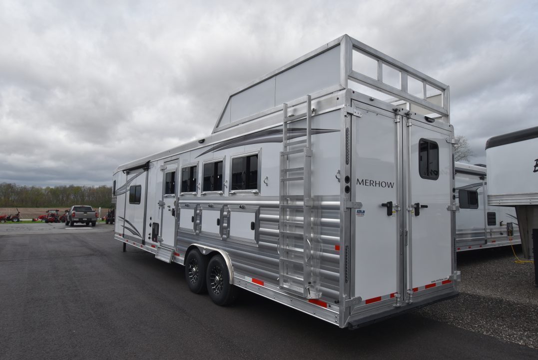 New 2026 Merhow Trailers Stampede 8414 Horse Trailer