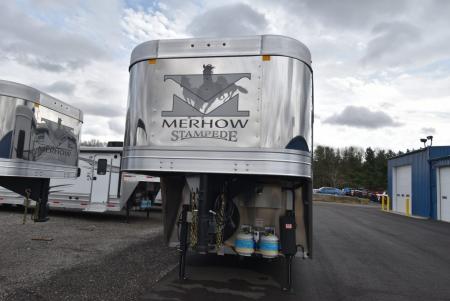 New 2026 Merhow Trailers Stampede 8414 Horse Trailer