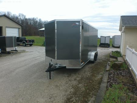 New 2026 American Hauler Arrow 7x16 Deluxe Cargo / Enclosed Trailer