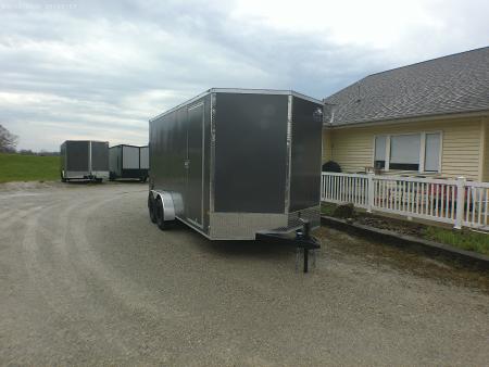 New 2026 American Hauler Arrow 7x16 Deluxe Cargo / Enclosed Trailer