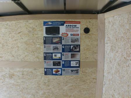 New 2026 American Hauler Arrow 7x16 Deluxe Cargo / Enclosed Trailer