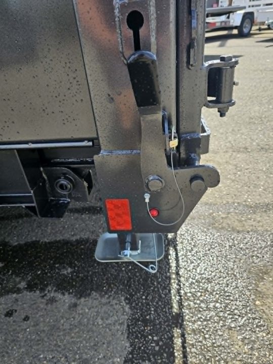 New SALE! DUMP TRAILER 2025 Diamond C LPT207 82X14 LOW PROFILE 15500 GVWR METALLIC GRAY