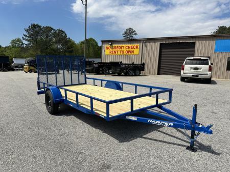 New 2026 6.5X14 SINGLE AXLE UTILITY TRAILER