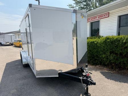 New 2026 Stealth 7 X 16 Cargo / Enclosed Trailer with Ramp Door and 6ft 6in interior Height