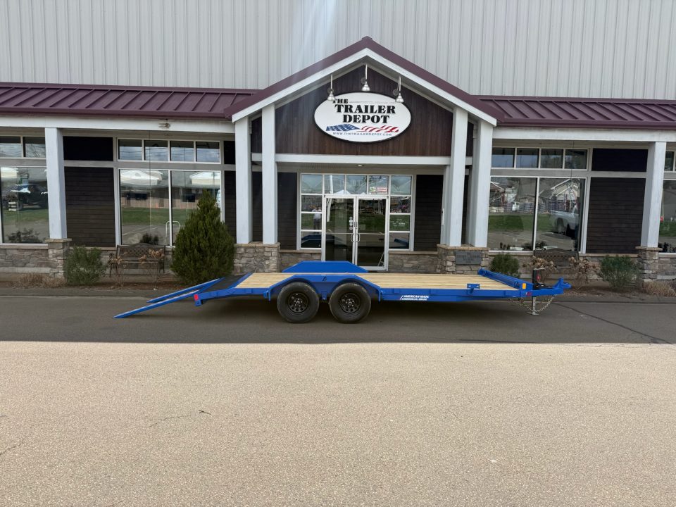 New Liberty 6'11" x 18' Open Car Hauler 7K