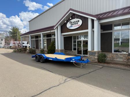 New Liberty 6'11" x 18' Open Car Hauler 7K