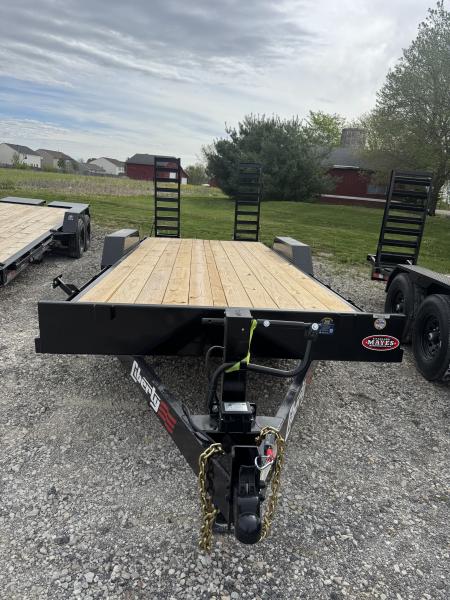 New 2026 LIBERTY LE14K83X18+2C6SR Equipment Trailer 83X20 TA DOVETAIL (GVW:14000) MIDNIGHT BLACK