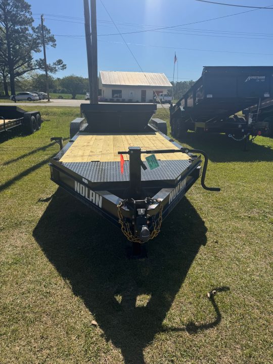 New 2026 Nolan Manufacturing NOL72417KBPTILTHD Equipment Trailer