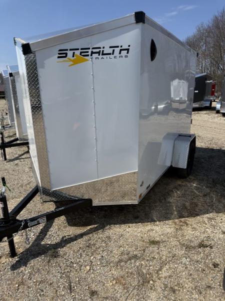 New 2026 Stealth Trailers 6X10 V NOSE W/RAMP DOOR Cargo / Enclosed Trailer