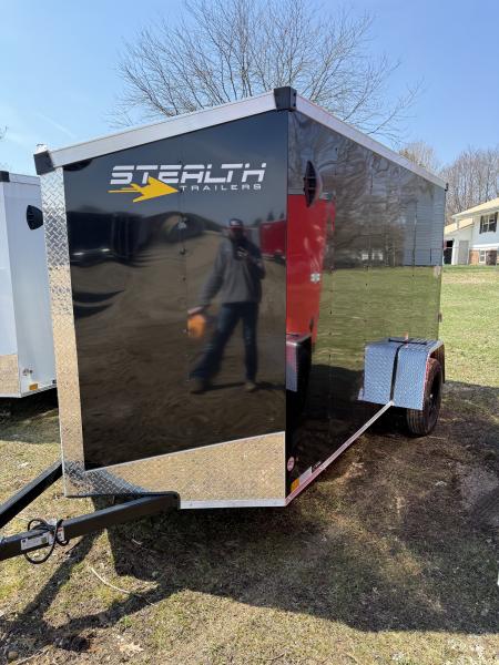 New 2026 Stealth Trailers 6X12 W/RAMP DOOR Cargo / Enclosed Trailer