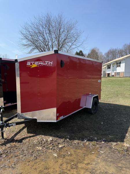 New 2026 Stealth Trailers 6X12 W/RAMP DOOR Cargo / Enclosed Trailer