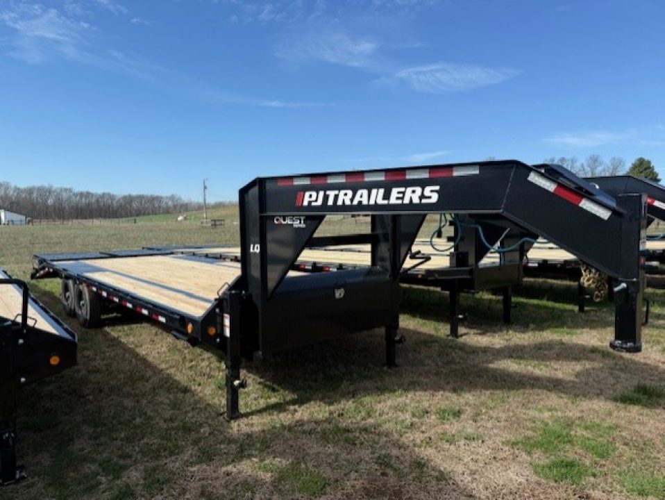New 2026 PJ Trailers 20+5 LQ w/ MONSTER RAMPS Deckover Trailer