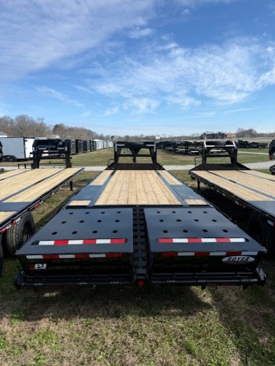 New 2026 PJ Trailers 20+5 LQ w/ MONSTER RAMPS Deckover Trailer