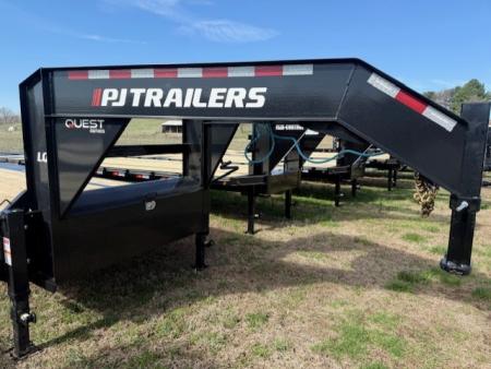 New 2026 PJ Trailers 20+5 LQ w/ MONSTER RAMPS Deckover Trailer